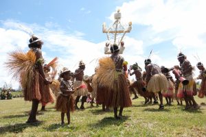Getting ready for the Mount Hagen festival tour