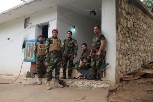 Kurdish Peshmerga visited on an Iraq Tour in Kurdistan