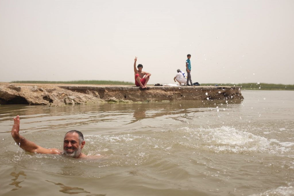 Near Basra, Iraqi marshlands. Seen on our Iraq tours