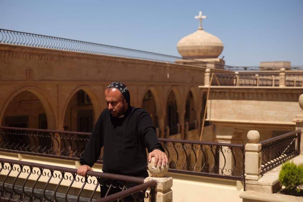 Iraqi christian monastery on our Iraq tour