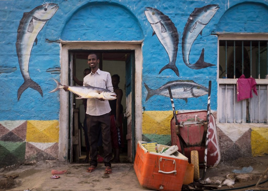 Somaliland fisherman in Berbera