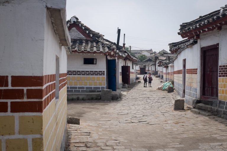 Old Korean town, North Korea