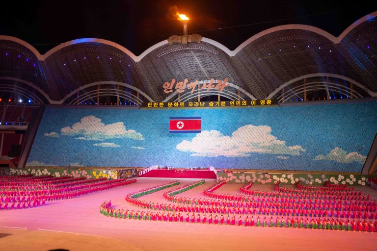 Mass Games opening ceremony, North Korea