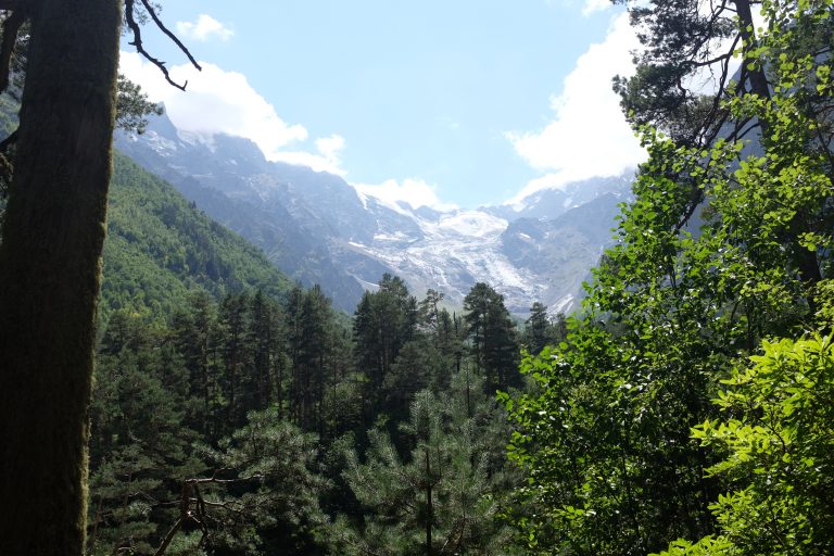 On the North and South Ossetia border