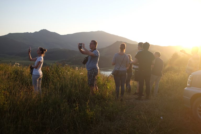 Sunset in South Ossetia