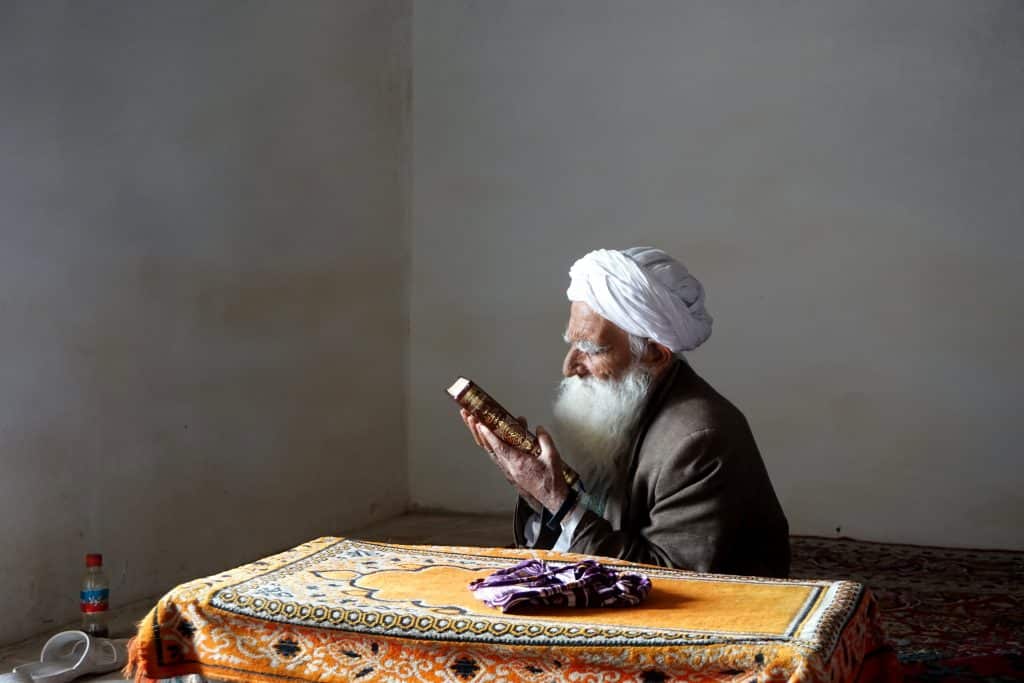 Local man in Herat, seen on our Afghanistan tour.