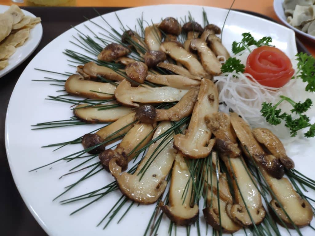 Pine Mushrooms - A North Korean Delicacy
