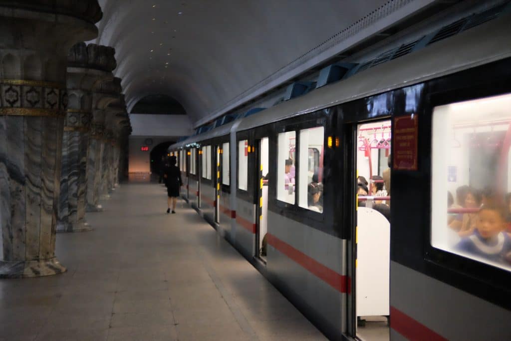new pyongyang metro train