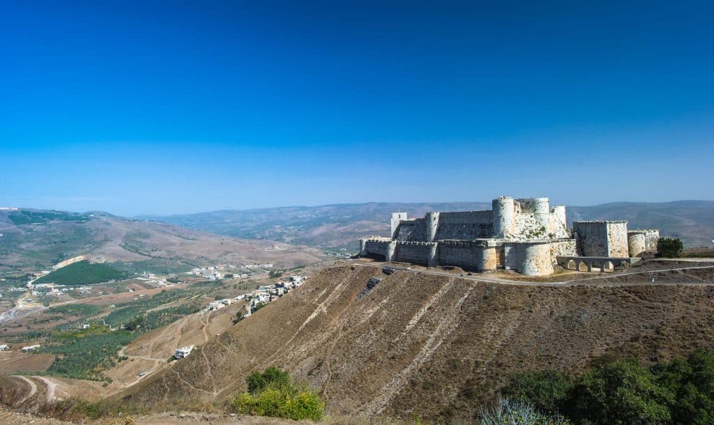 krak Des Chevaliers seen on a Syria Tour