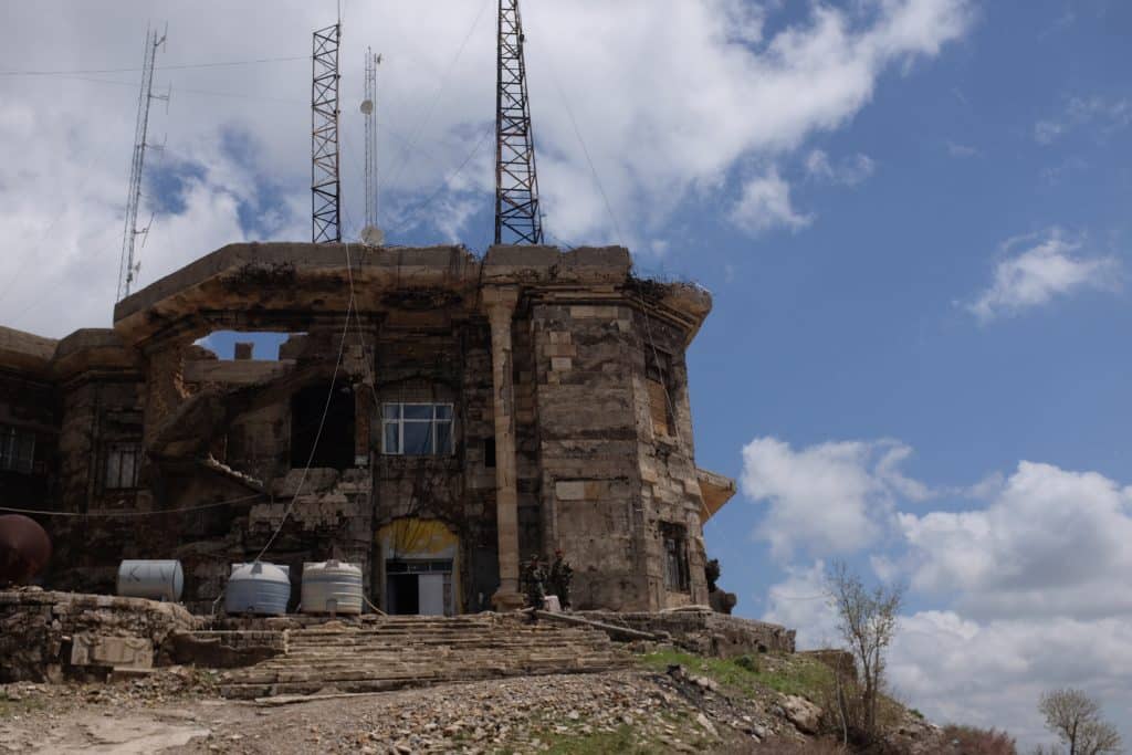 Saddam Hussein's Gara Mountain Palace in Iraqi Kurdistan