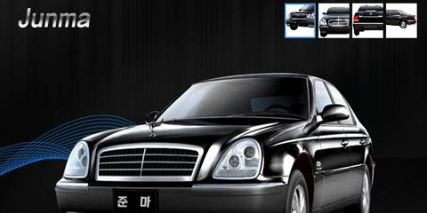 Luxury North Korean car - the Junma