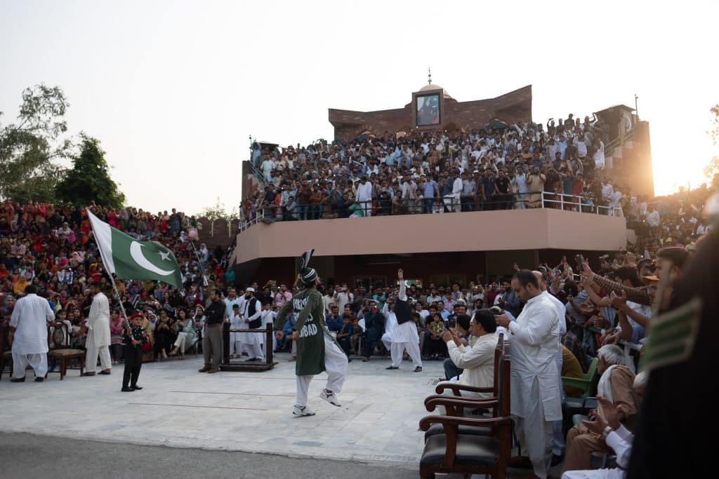 Pakistan-India border crossing
