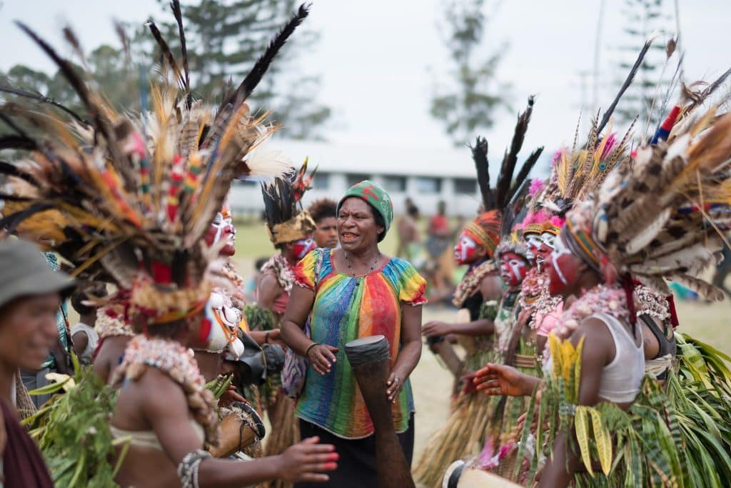 Sing sing in Papua New Guinea