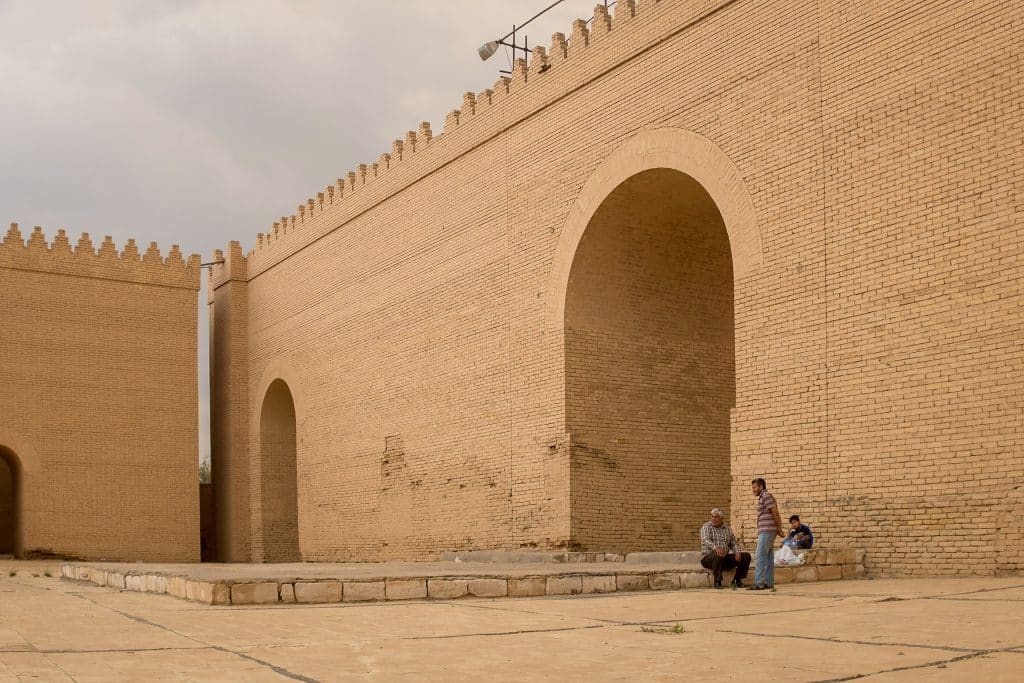 Visitors at Babylon