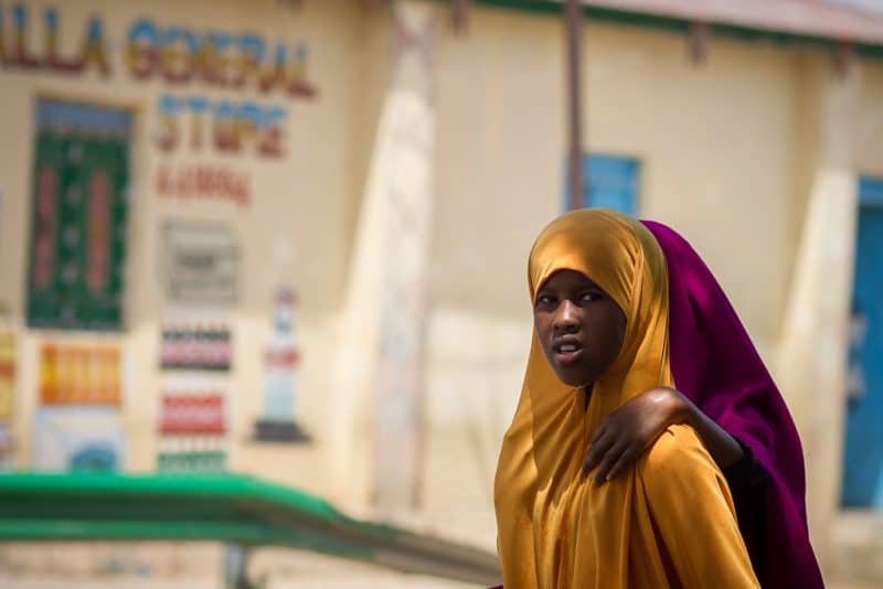 Street scene in Somaliland