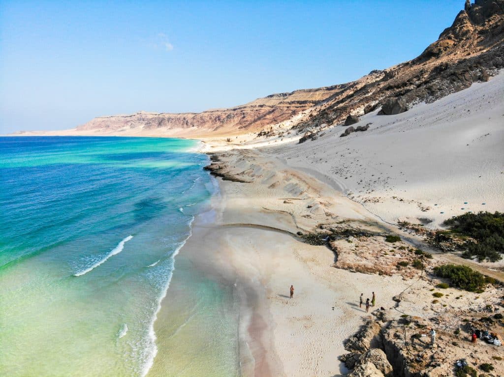 Overloooking Arher Beach