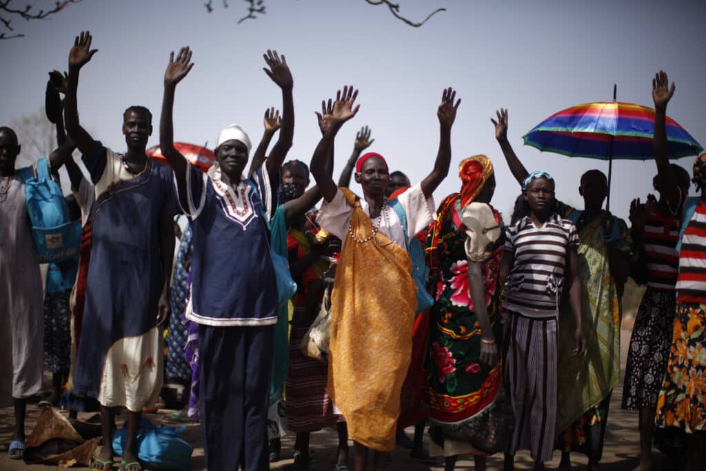 South Sudanese women