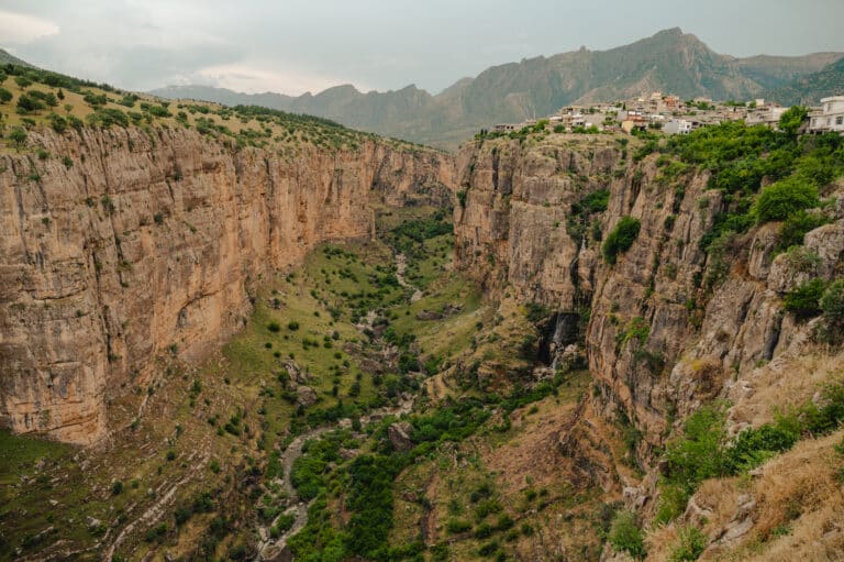 Valley in Kurdistan, Iraq.